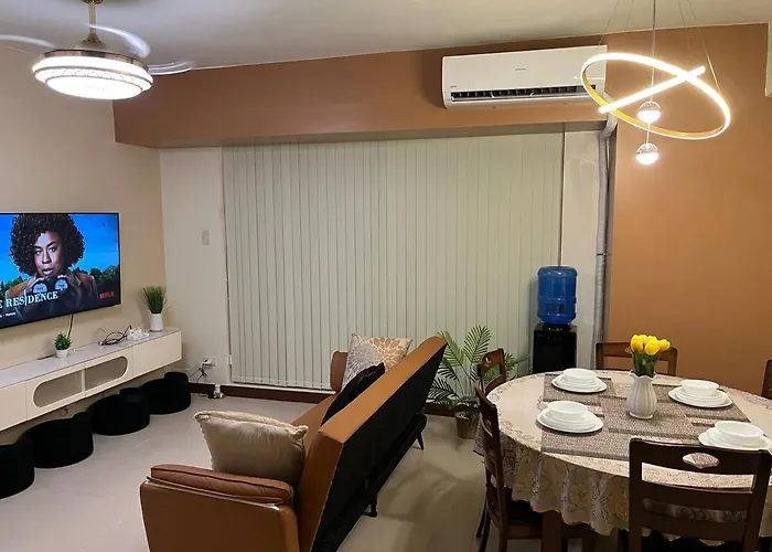 86 Sqm, 3br Condo, Free Prking, Wifi, Ntflx 公寓 马尼拉